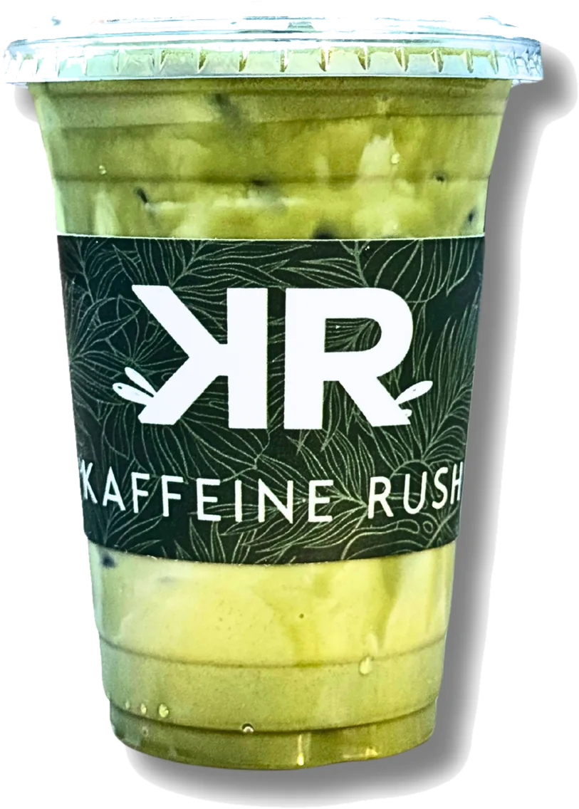 Kaffeine Rush iced matcha